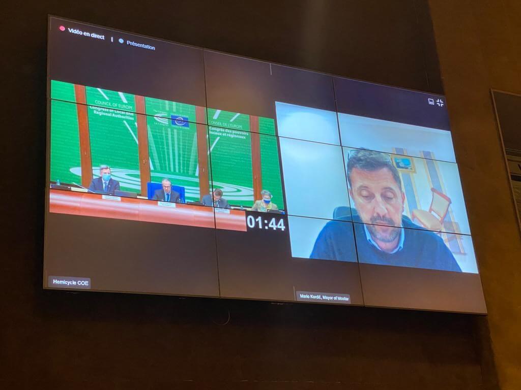 Gradonačelnik Kordić govorio na Kongresu Vijeća Europe