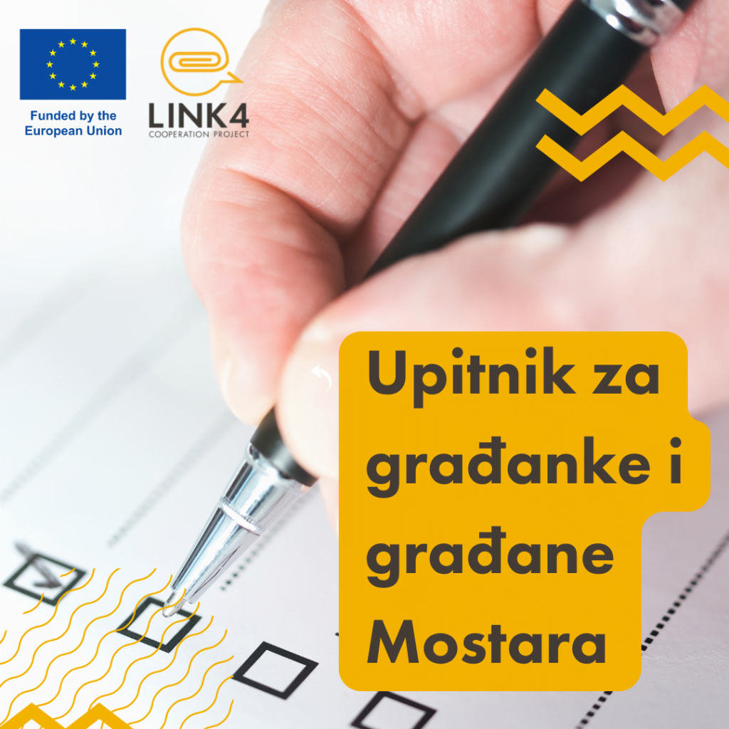 Upitnik za građanke i građane Mostara