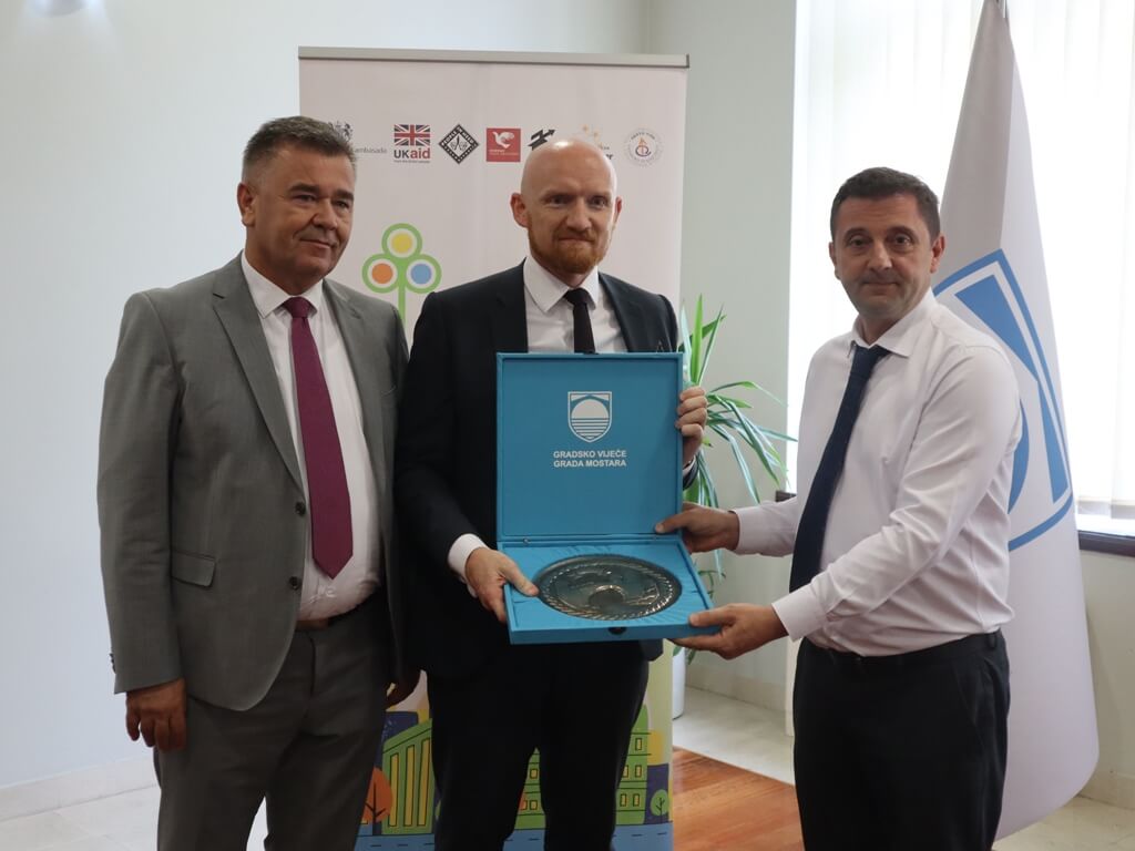 Veleposlanik Velike Britanije u oproštajnom posjetu Mostaru