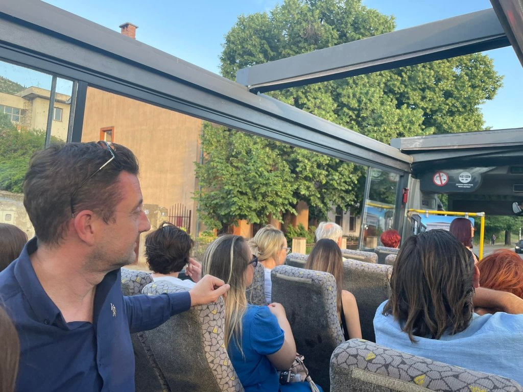 Kordić u panoramskom autobusu: Želimo povezati ljepote Mostara, Čapljine, Međugorja, Ljubuškog