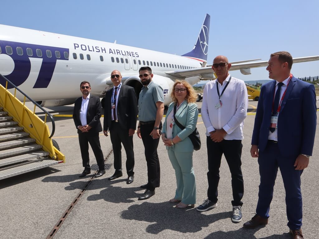 Povijesni događaj: U Zračnu luku Mostar prvi put sletio zrakoplov iz Poljske