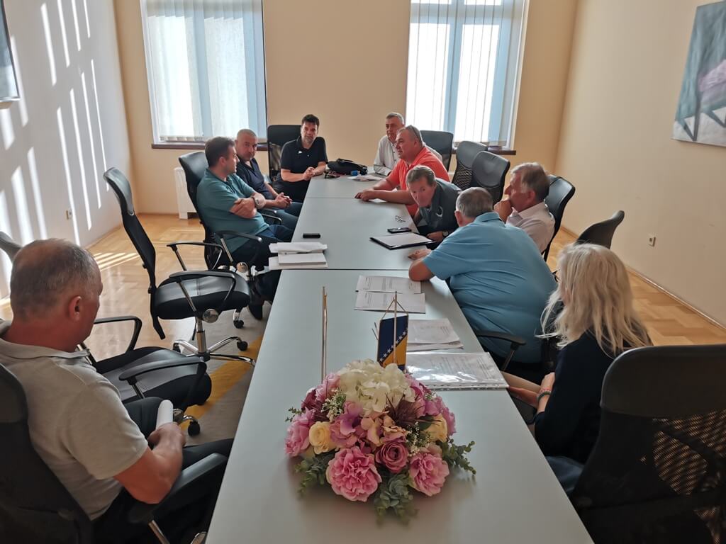 Gradonačelnik Kordić s predstavnicima Sportsko – ribolovnog saveza BiH