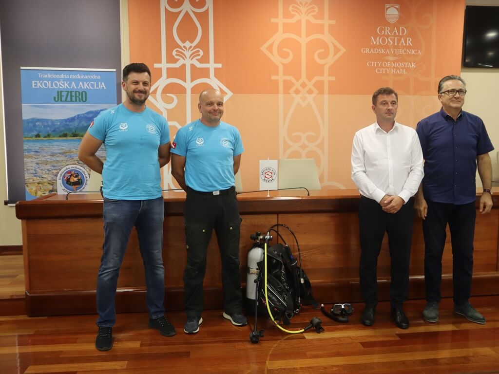 Gradonačelnik Kordić pozvao građane da se uključe u ekološku akciju na Mostarskom jezeru