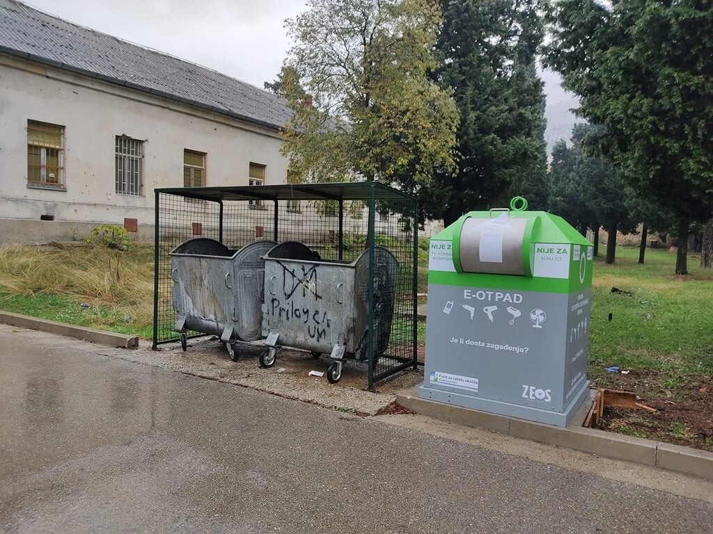 Na sedam lokacija u Mostaru postavljeni kontejneri za električni i elektronski otpad