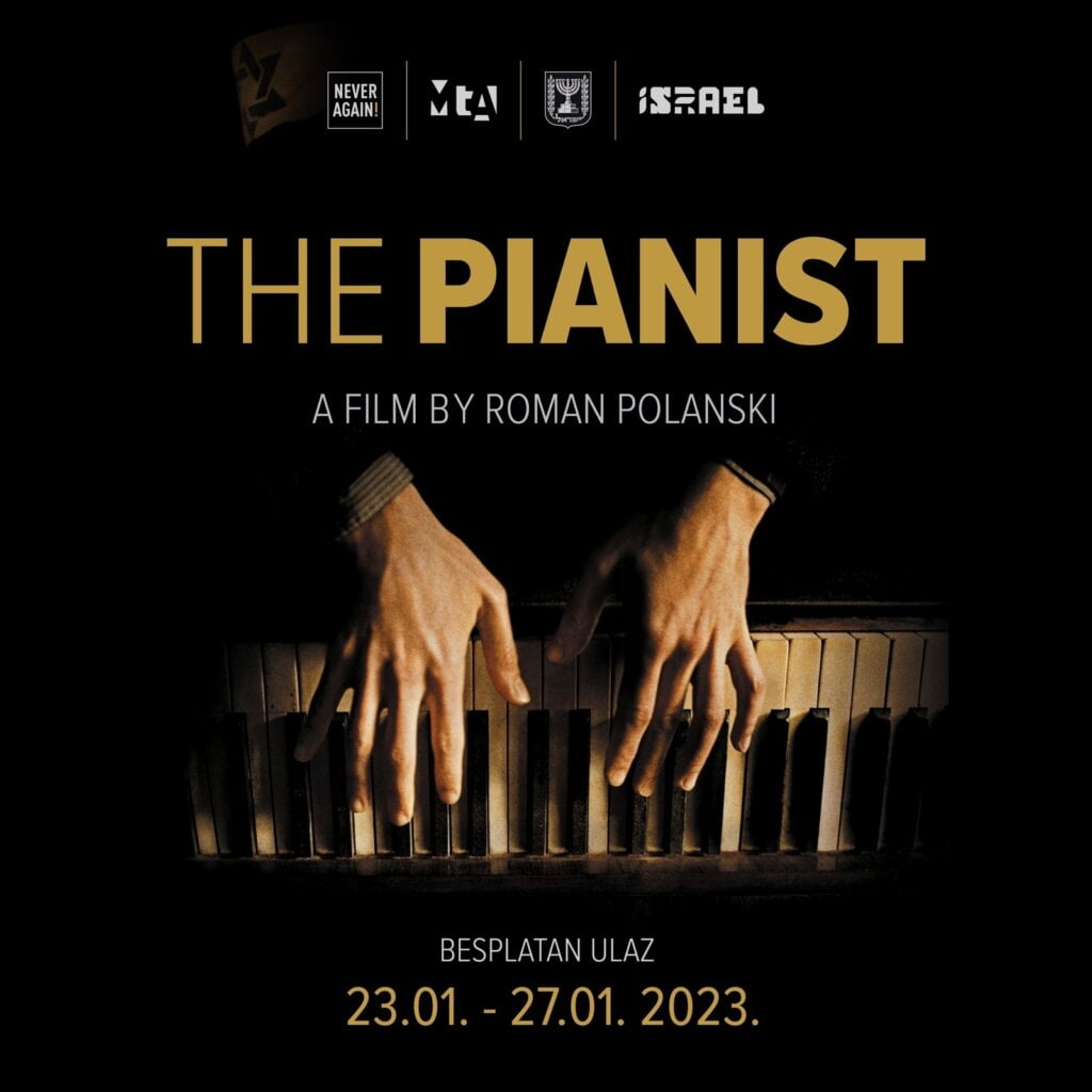 Besplatne projekcije filma 'Pijanist' u CineStaru