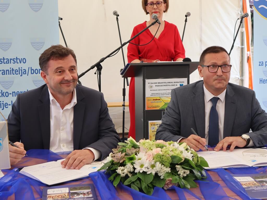 Kordić i Soldo potpisali Povelju o suradnji Grada Mostara i Ministarstva za pitanja branitelja HNŽ-a