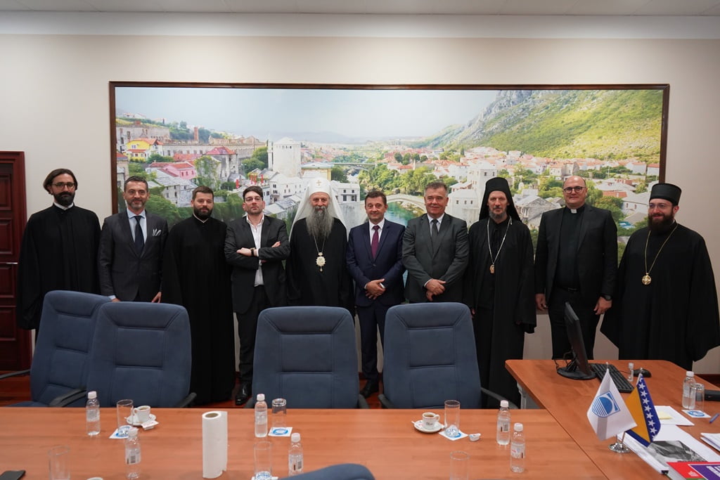 Gradonačelnik i predsjednik Gradskog vijeća upriličili prijem sa patrijarha Porfirija
