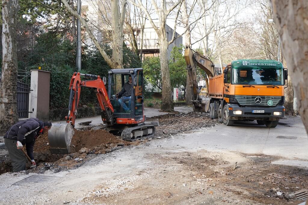 Počeli radovi na ll fazi sanacije Ulice kralja Petra Krešimira IV