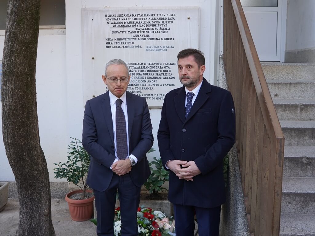 Obilježena 30. godišnjica smrti talijanskih novinara u Mostaru