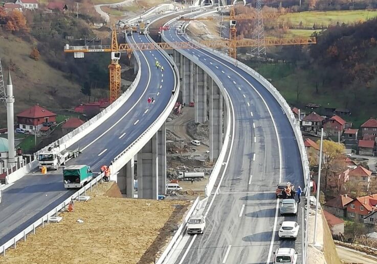 Završna revizija otkupa zemljišta i preseljenje za dionicu autoceste Mostar Jug - Buna na Koridoru Vc