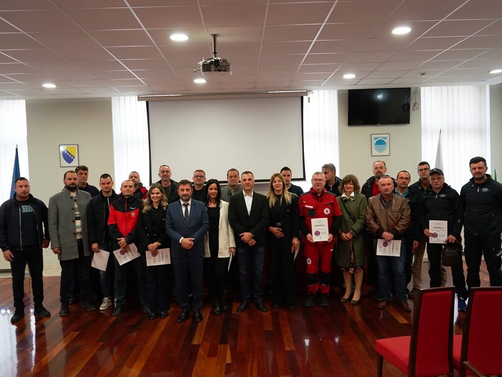 Obilježen Dan Civilne zaštite, uručene 'Pohvale' za sve službe