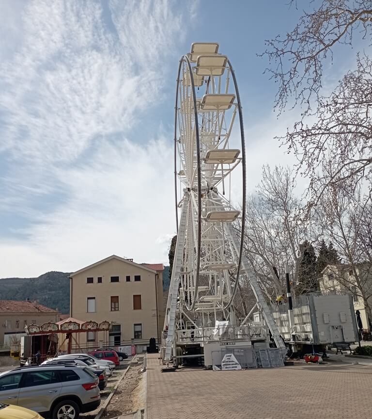 Nova atrakcija: Turistička zajednica Grada Mostara instalira Panoramski kotač