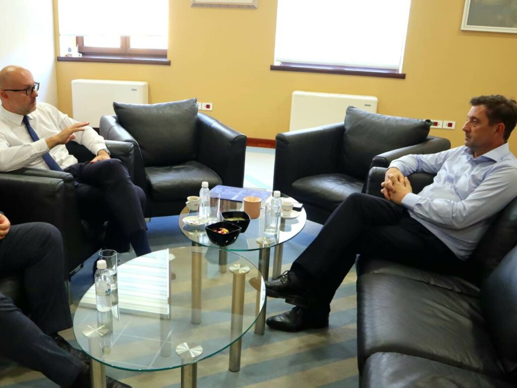 Veleposlanik Slovačke predao gradonačelniku Kordiću inicijativu za Slovačku ulicu u Mostaru