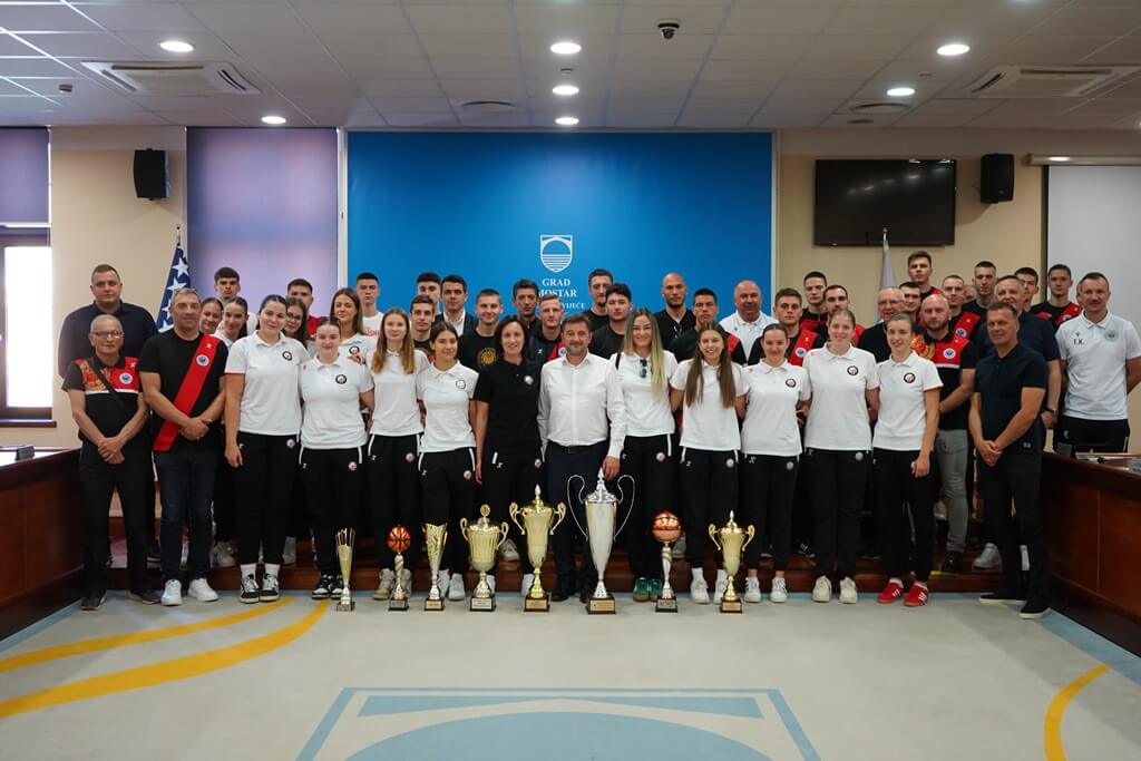 Prijem za obitelj Zrinjski: Gradonačelnik Kordić čestitao na uspjesima i najavio bolju sportsku infrastrukturu