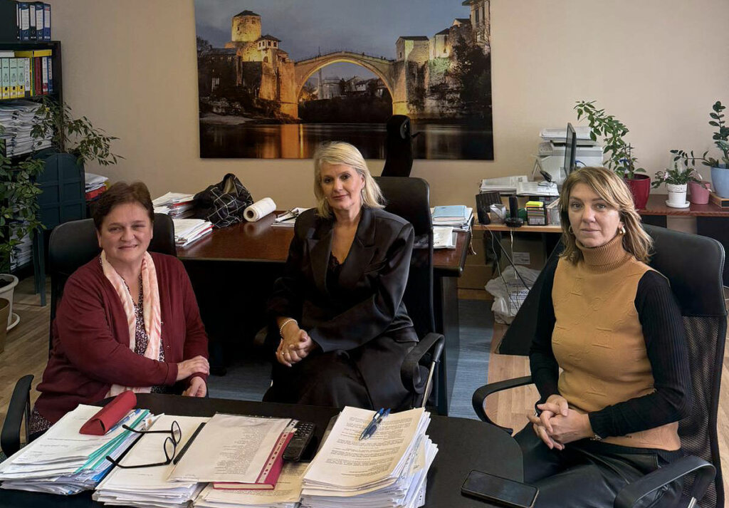 Direktorica TZ na sastanku s načelnicom Odjela za gospodarstvo, komunalne i inspekcijske poslove Grada Mostara