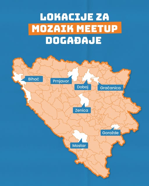Poziv na događaj MEETUP u Mostaru