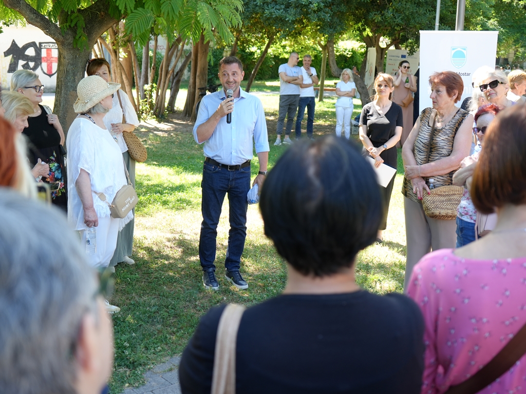 #PokreniMo: U Mostaru počeo program rekreacije za umirovljenike
