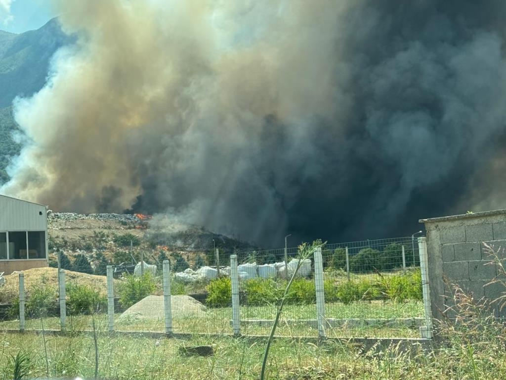 Obavijest građanima i preventivne mjere za&scaron;tite zbog požara na deponiji Uborak