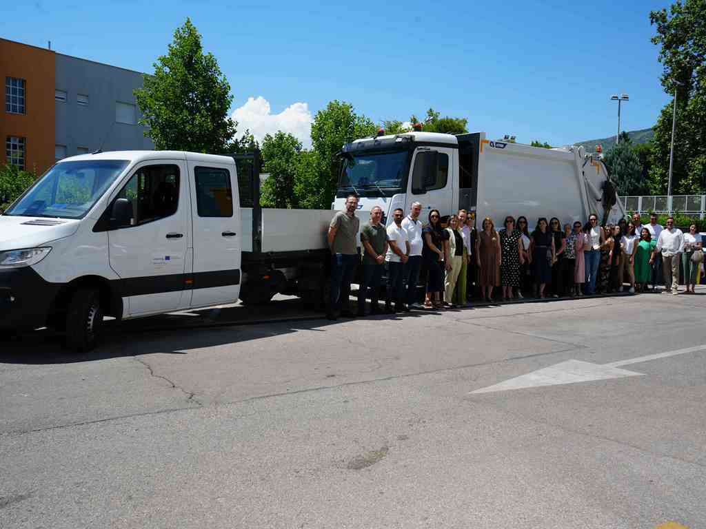 Grad Mostar predstavio novu komunalnu opremu nabavljenu kroz projekt TO0WASTE